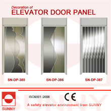 St. St Etching panel de la puerta para la decoración de cabina de ascensor (SN-DP-385)